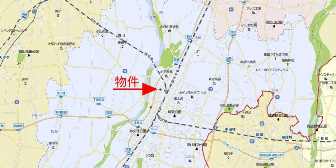 3DK Apartment for Sale in Oyama, Tochigi - 44.57 sqm - Thumbnail 3