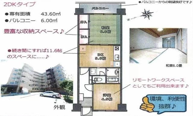 Renovated 2DK Apartment for Sale near Ohanajaya Station, Tokyo - Thumbnail 3