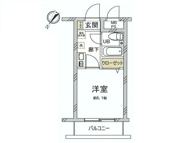 1K Apartment for Sale Near Aikoishida Station, Isehara - Thumbnail 4