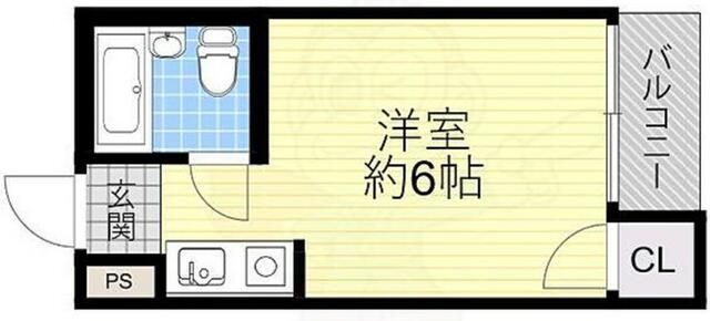 1K Apartment for Rent in Sakai, Osaka - Near Hankai Tramway - Thumbnail 2