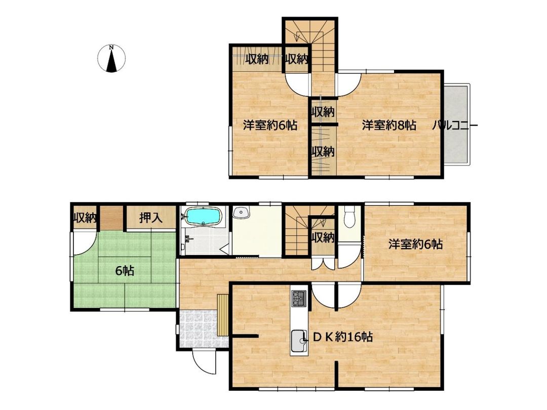 4LDK Detached House in Matsuyama, Ehime - Thumbnail 2