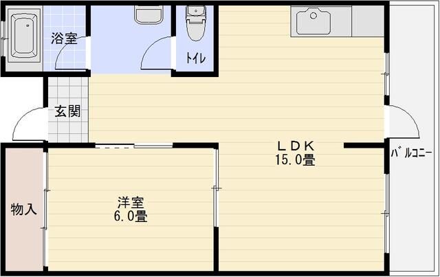 1LDK Apartment for Rent in Kashiwara, Osaka - Near Multiple Stations - Thumbnail 2