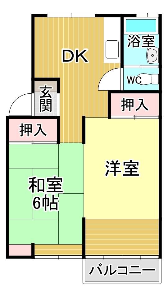 2DK Apartment for Sale near Ayoka Station, Shimonoseki - Thumbnail 2