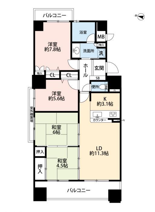 4LDK Apartment for Sale in Saga City, Saga Prefecture - Thumbnail 2