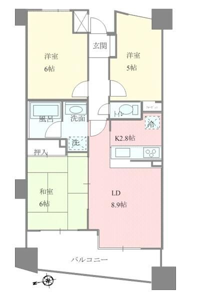 3LDK Apartment for Sale in Edogawa, Tokyo - Near Kasai Station - Thumbnail 2