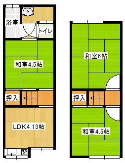 Used Terrace House for Sale in Takatsuki, Osaka - 3DK, 39.13 sqm - Thumbnail 4