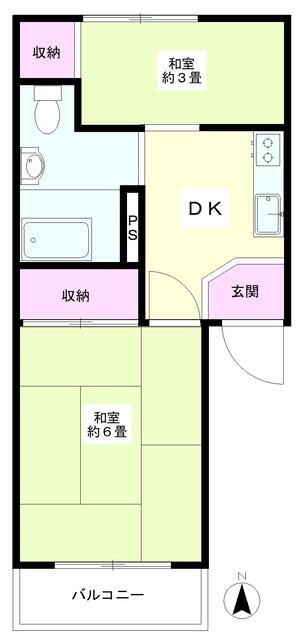 2DK Apartment for Sale in Itabashi, Tokyo - 9.06% Yield - Thumbnail 3