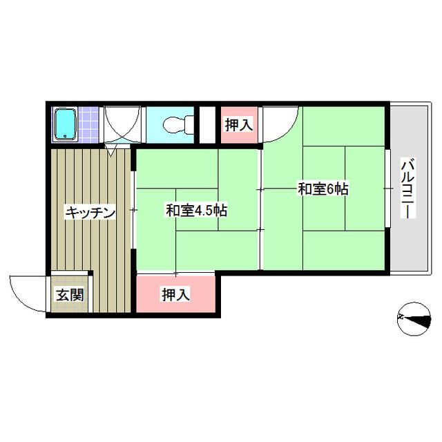 2K Apartment for Rent in Ikeda, Osaka - No Deposit, Near Station - Thumbnail 2
