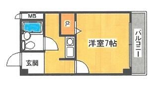 1DK Apartment for Rent near Hagiharatenjin Station, Sakai - Thumbnail 2