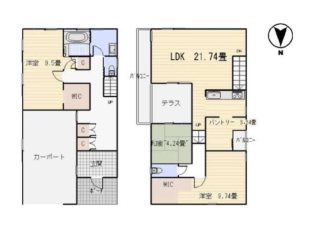Modern 2SLDK House in Quiet Atsugi, Kanagawa | 2013 Build - Thumbnail 3
