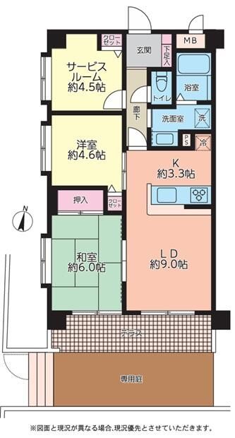 2SLDK Apartment for Sale in Nerima, Tokyo - Private Garden - Thumbnail 2