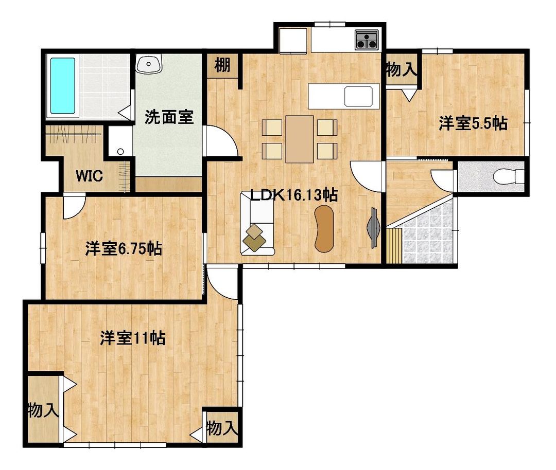 Renovated 3SDK House in Takamatsu, Kagawa - 91 sqm - Thumbnail 3