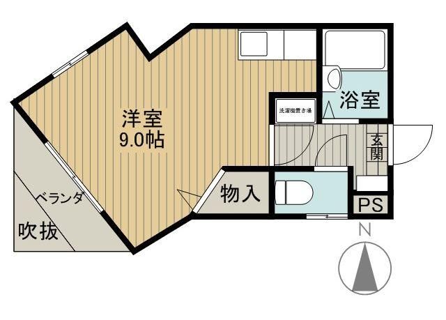 1R Apartment for Rent in Takatsuki, Osaka - 52,000 Yen - Thumbnail 2