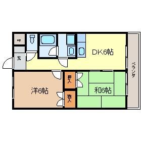 2DK Apartment for Rent in Takashi City, Osaka - Thumbnail 2