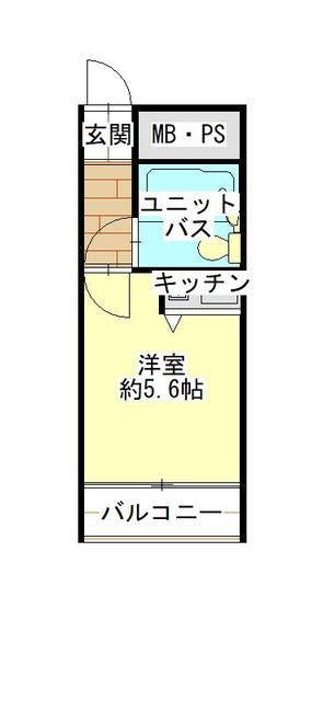 1K Apartment for Sale in Fukuyama, Hiroshima - 14.53 sqm - Thumbnail 2
