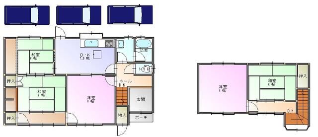 5LDK Detached House for Sale in Kishiwada, Osaka - Thumbnail 2