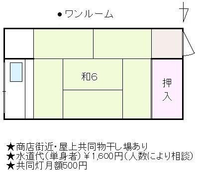 One-Room Apartment for Rent in Miyakojima, Osaka - 23,000 Yen - Thumbnail 4