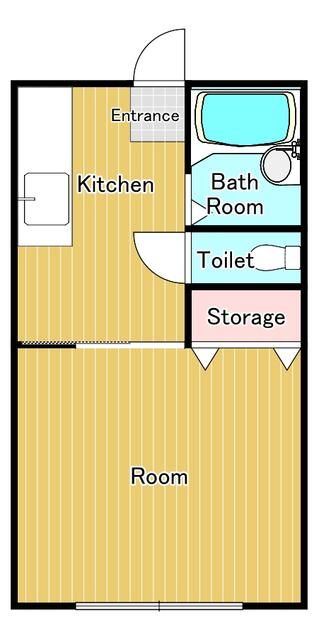 1K Apartment for Rent in Takaoka, Toyama - 20,000 Yen - Thumbnail 2