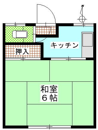 1K Apartment for Rent in Kokubunji, Tokyo | 13.2 sqm | Near JR Station - Thumbnail 4