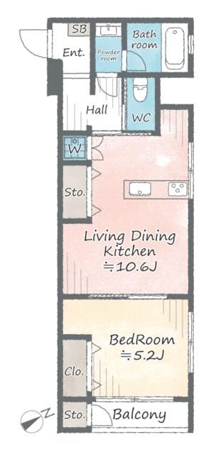 Renovated 1DK Apartment for Sale in Koenji, Suginami, Tokyo - Thumbnail 2