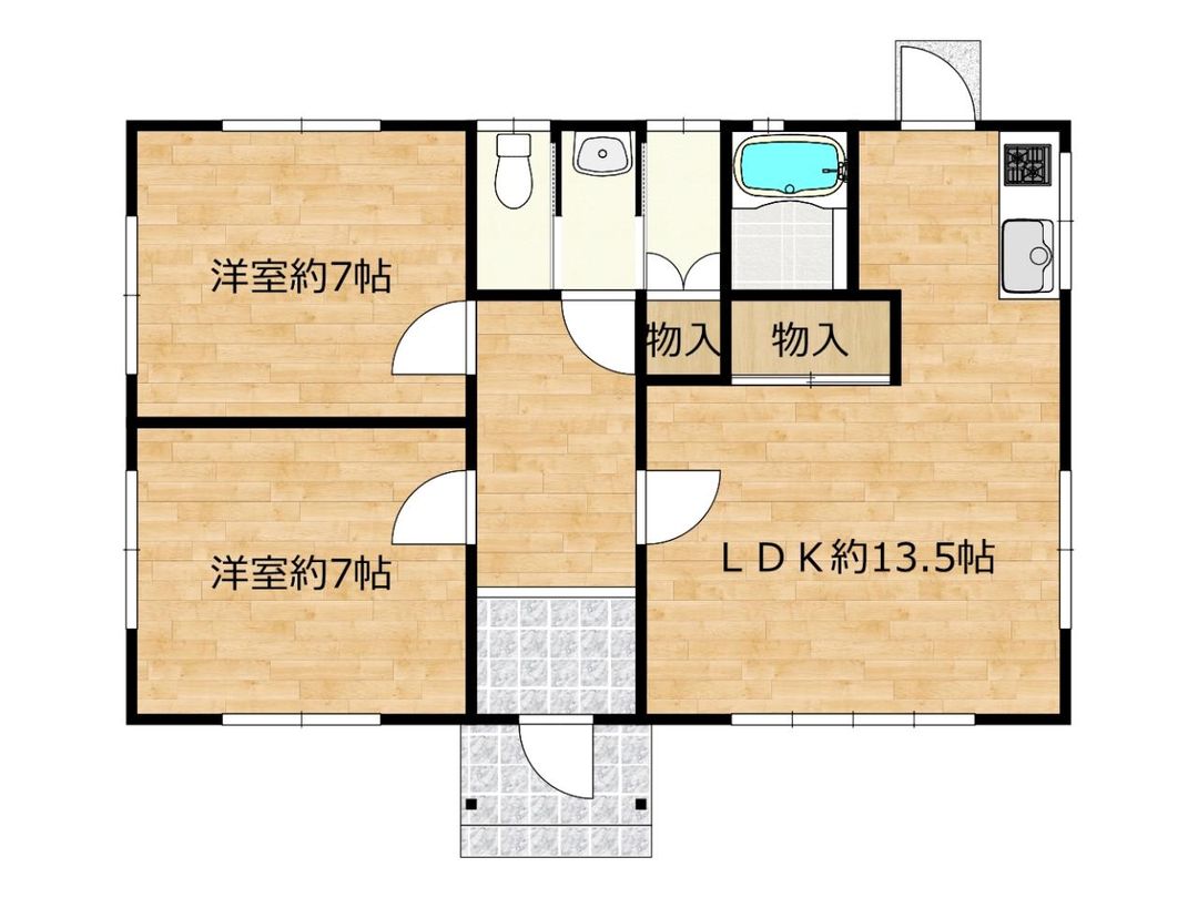 2LDK House for Sale in Iida-cho, Takamatsu, Kagawa - Thumbnail 2
