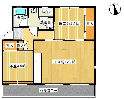 3DK Used Apartment for Sale in Kakamigahara, Gifu - Image 1
