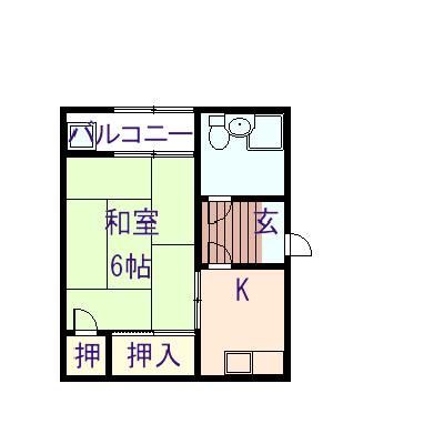 1K Apartment for Rent in Quiet Masuda, Shimane - 30,000 JPY - Thumbnail 2