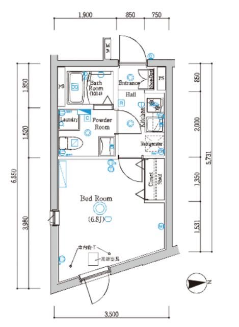 2023 Built 1K Condo for Sale in Itabashi, Tokyo - Investment Property - Thumbnail 2