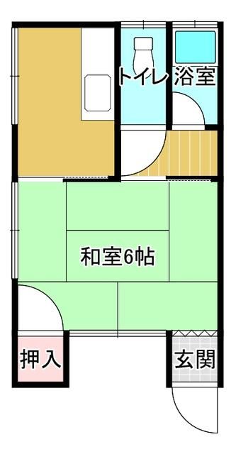 1K Apartment for Rent in Hitoyoshi, Kumamoto - 20,000 Yen - Thumbnail 2