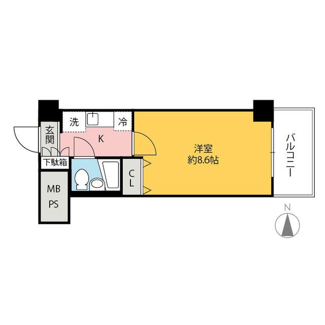 1K Apartment for Sale in Maebashi, 23.1 sqm, 18.66% Yield - Thumbnail 2
