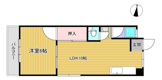 1LDK Apartment for Rent near Sakurai Station, Minoh - Thumbnail 2