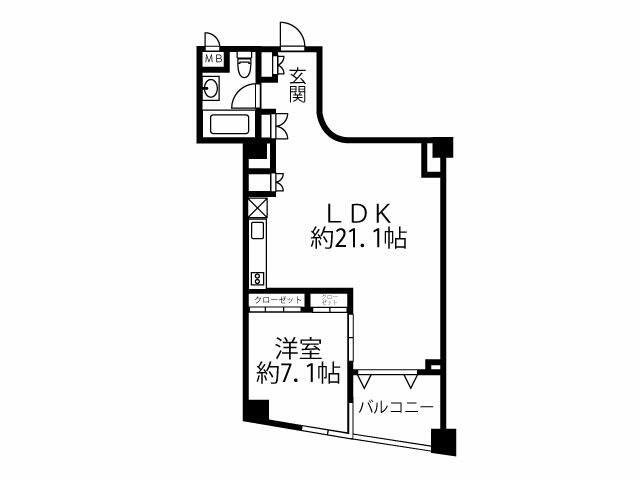 1LDK Apartment for Sale in Meguro, Tokyo - 57.98 sqm - Thumbnail 2