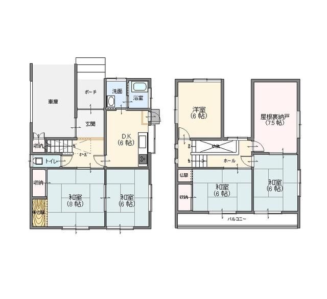 5DK Detached House for Sale in Shinshiro, Aichi - Thumbnail 2