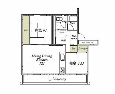 2LDK Used Condo in Chiba City, Chiba - 48.93 sqm - Thumbnail 4