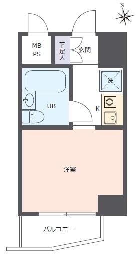 One-Room Apartment for Sale in Naniwa, Osaka | 14.52 sqm - Thumbnail 3