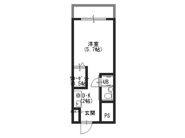 1K Apartment for Rent near Hankyu Suita Station, Suita, Osaka - Thumbnail 4