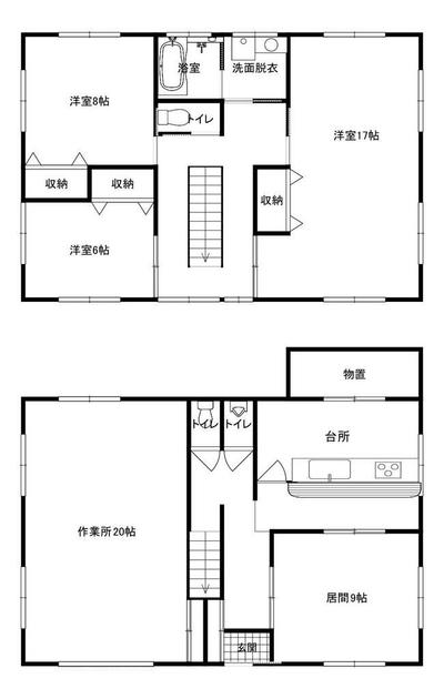 4DK House with Large Workroom in Kakegawa, Shizuoka — Image 1, Kakegawa, Shizuoka