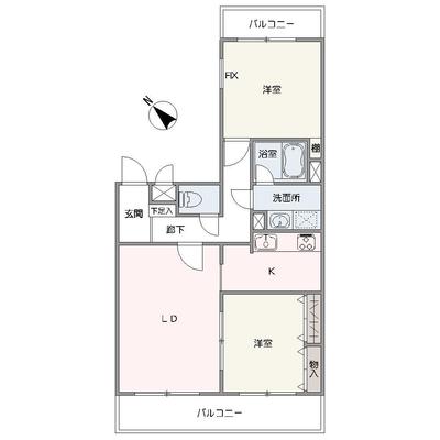 Kurio Omiya Higashi Ichibankan 3F 2LDK Apartment for Sale — Image 11, Minuma, Saitama
