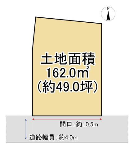 Land for Sale in Yawata City, Kyoto - 49 Tsubo Plot Near Station - Thumbnail 3