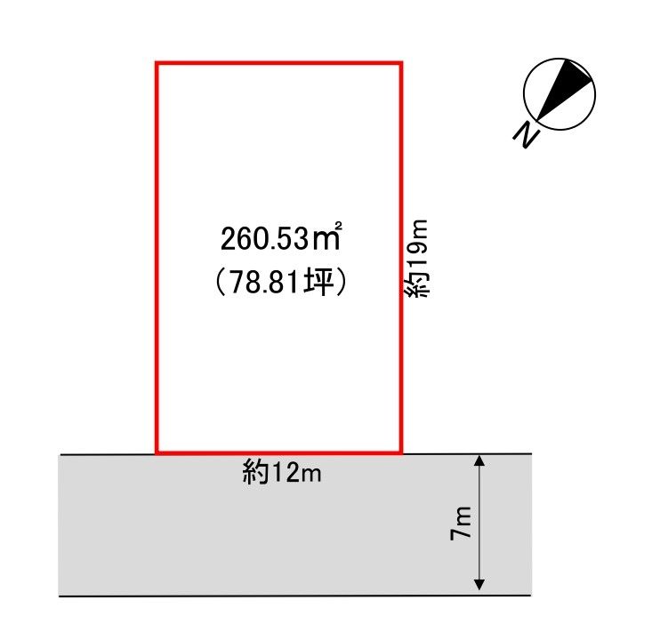 Vacant Land for Sale in Nakanoto, Ishikawa - 260.53 sqm near Notobe Station - Thumbnail 2
