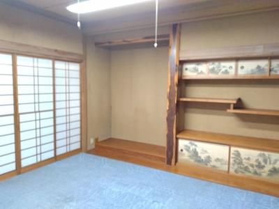 6SDK Wooden House with Land in Minowa Town, Nagano — Interior, Minowa, Nagano