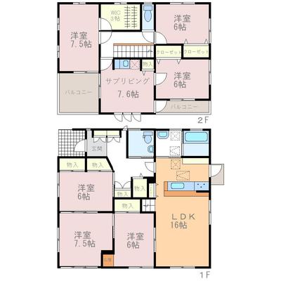 7LDK Family House in Moka, Tochigi with 5 Car Parks — Image 44, Moka, Tochigi