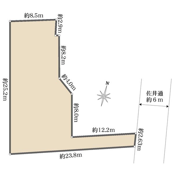 Vacant Land for Sale in Kyoto's Kita Ward Near Kitano-Hakubaicho Station - Thumbnail 4