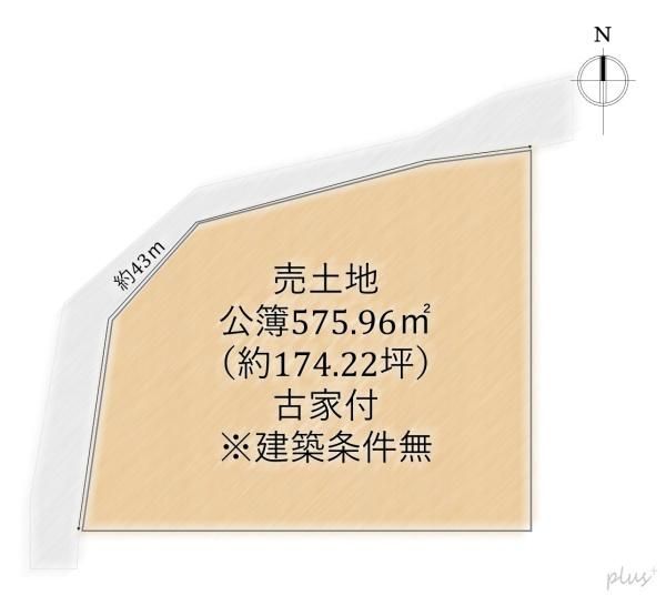 Land for Sale in Narutaki, Ukyo Ward, Kyoto - 575.96 sqm - Thumbnail 3