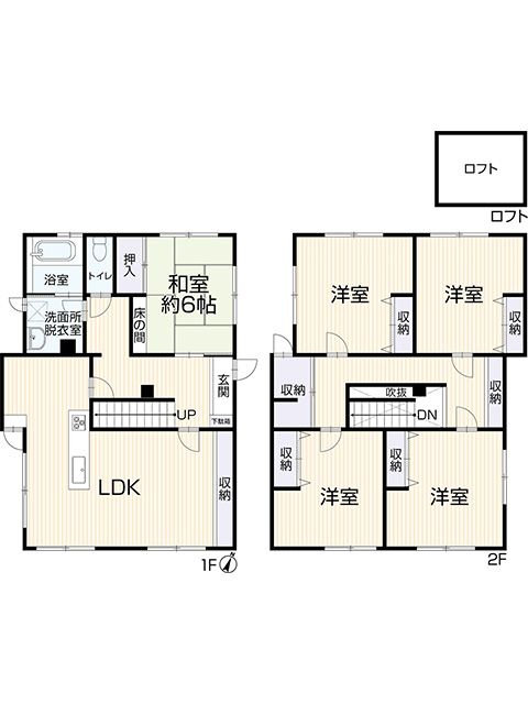 5LDK Renovated Corner Lot House with Garden in Okayama - Thumbnail 2