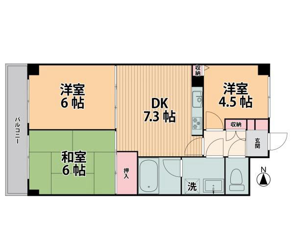 Renovated 3DK Apartment near Sakado Station - Thumbnail 3