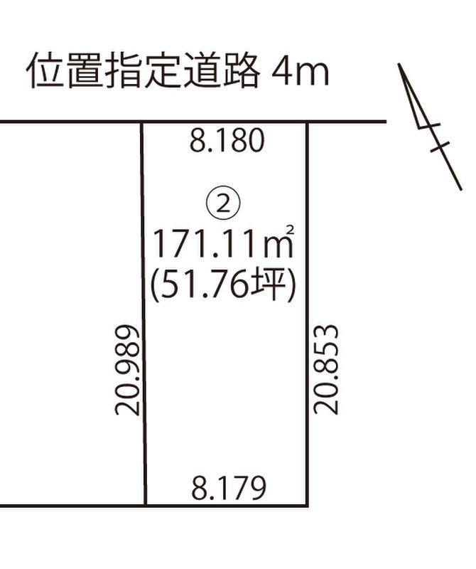 Build-Condition Land Plot in Sendai Taihaku Ward - Over 50 Tsubo - Thumbnail 2
