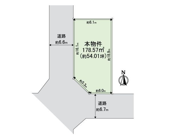 Land for Sale in Sakyo Ward, Kyoto - 178.57 sqm Corner Plot - Thumbnail 4