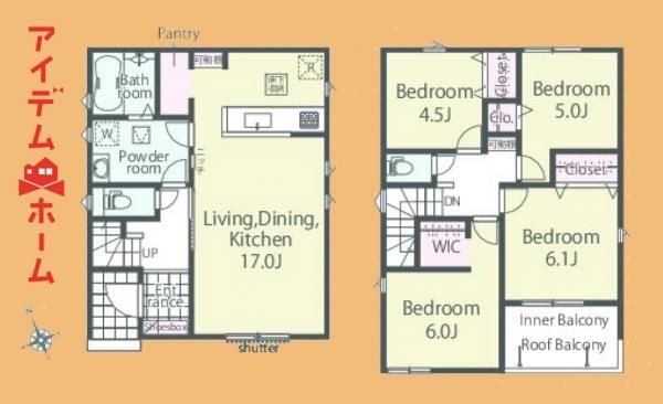 New 4LDK House for Sale in Toyohashi, Aichi - Thumbnail 3