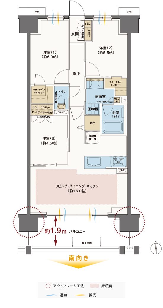 Leaven Nonoichi ONE THEREA New Condo in Nonoichi, Ishikawa - Thumbnail 3